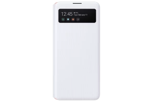 Samsung Galaxy A51 (5G) S View Wallet Cover in White (EF-EA516PWEGEU)