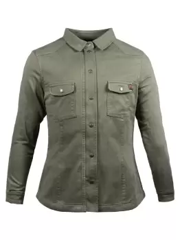 John Doe Motoshirt Lady Olive XTM M