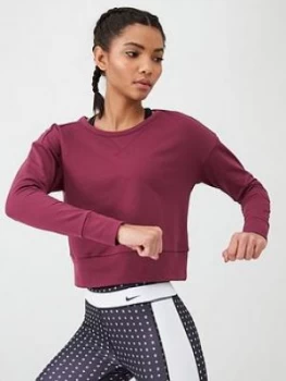 Nike Yoga Wrap Cover Up - Deep Red, Deep Red, Size XL, Women