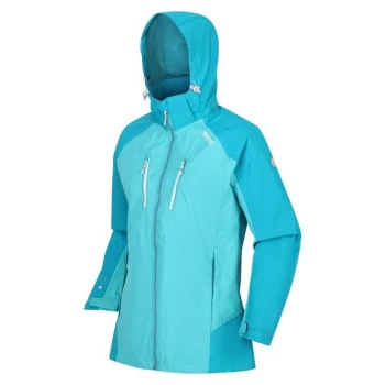 Regatta Womens Calderdale IV Waterproof Jacket - Turquoi/Enam