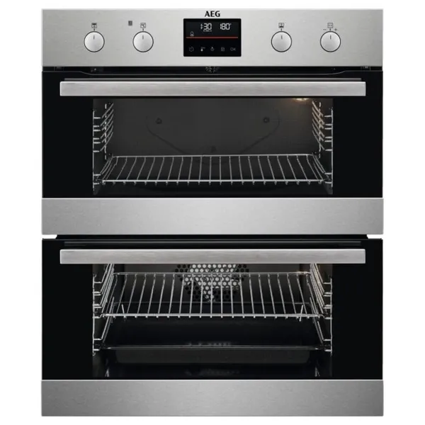 AEG DUB535060M Series 6000 Built Under Electric Double Oven - Stainless Steel 944171784 Stainless steel