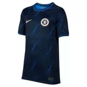 Nike Chelsea Away Shirt 2023 2024 Juniors - Blue