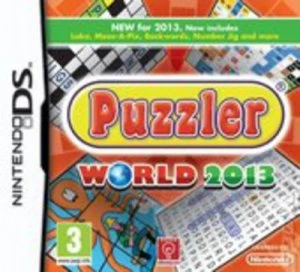 Puzzler World 2013 Nintendo DS Game