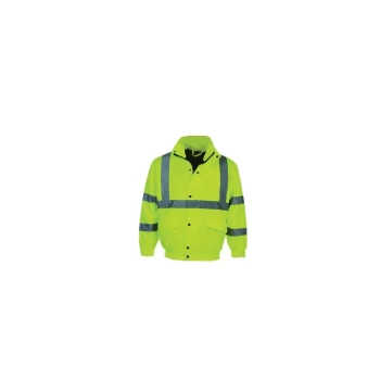 Hi-vis CL3 Bomber Jacket (EN20471) Yellow - L