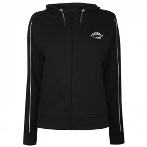 Lonsdale Interlock Hoodie Ladies - Black