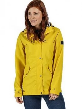 Regatta Bertille Waterproof Jacket - Yellow , Yellow, Size 8, Women