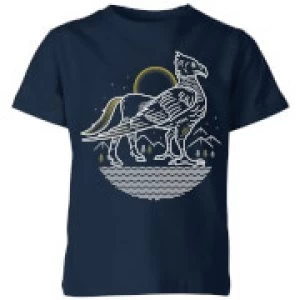 Harry Potter Buckbeak Kids T-Shirt - Navy - 7-8 Years - Navy