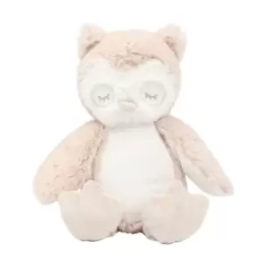 Mumble Printme Mini Plush Toy (One Size) (Owl Light Brown)