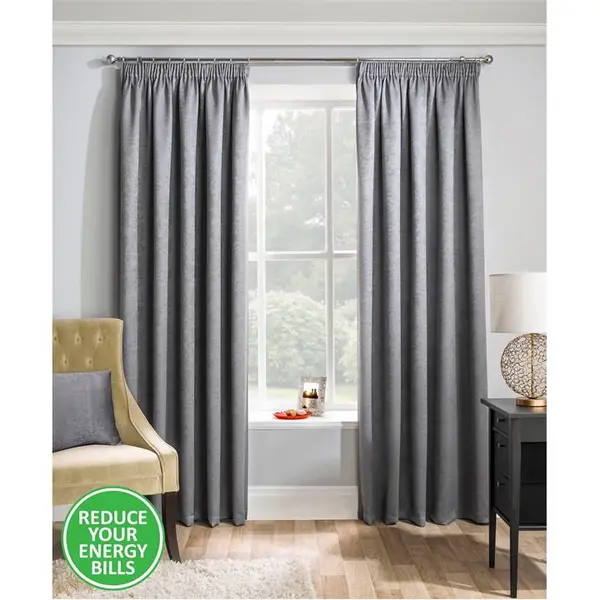 Enhanced Living Matrix Thermal Room Darkening Tape Top Curtain Curtains 46x54 Green 38233515001