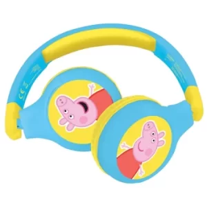 Lexibook Peppa Pig Bluetooth & Wired Foldable Headphones