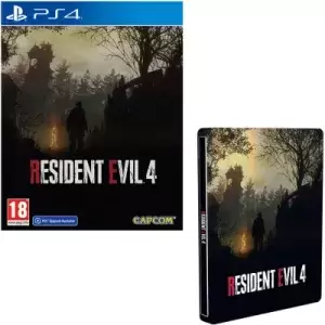 Resident Evil 4 Remake Steelbook Edition PS4 Game