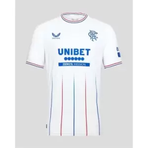 Castore Rangers Authentic Away Shirt 2023 2024 Adults - White