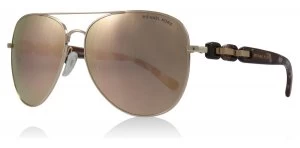 Michael Kors Pandora Sunglasses Rose Gold-Tone 1130R1 58mm