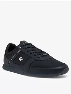 Lacoste Menerva Sport 0321 1 Cma Trainer, Black, Size 7, Men