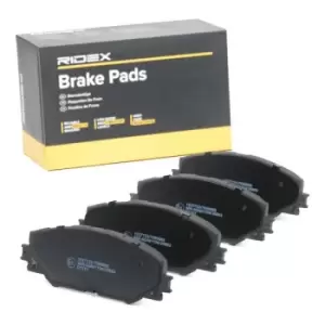 RIDEX Brake pad set TOYOTA 402B0241 19184911,044650R031,0446502230 044650R031,0446542140,0446542150,0446542170,0446542180,0446542190,04465YZZDY