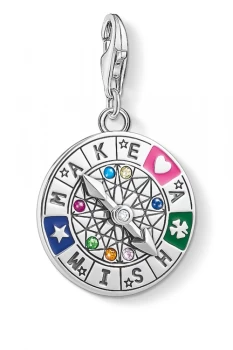 Thomas Sabo Jewellery Wheel of Fortune - Make a Wish Charm 1818-340-7