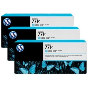 HP 771C Light Cyan Ink Cartridge