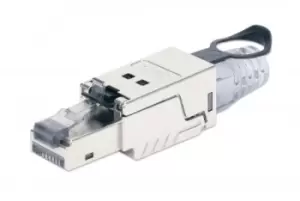 Intellinet Cat6a 10G Shielded Toolless RJ45 Modular Field...