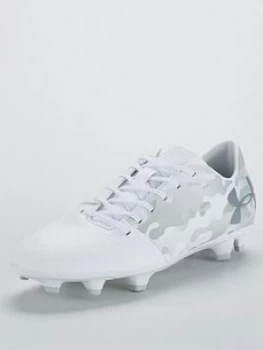 Urban Armor Gear Mens Spotlight Dl Firm Ground Football Boots White Size 9 Men