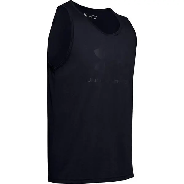 Under Armour Sportstyle Logo Tank Top Mens - Black S