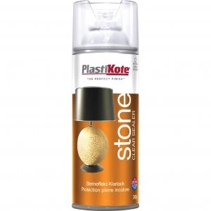 Plastikote Fleckstone Spray Paint Clear 400ml