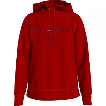 Tommy Hilfiger Essential Hilfiger Hoodie - PRIMARY RED XLG