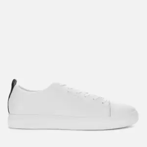 Paul Smith Mens Lee Leather Cupsole Trainers - White - 8