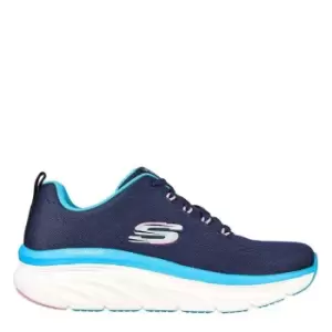 Skechers s Logo Engineered Mesh Lace-Up W - Blue