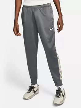 Nike NSW Repeat Poly Knit Double Crest Zip Joggers - Grey, Size S, Men