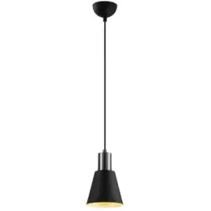 Cristal Model 21 Deco Dome Pendant Lamp Black Ajustable Height