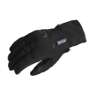 Lindstrands Lillmon Black Grey Gloves 8