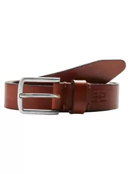 JACK & JONES Leather Belt Men Brown