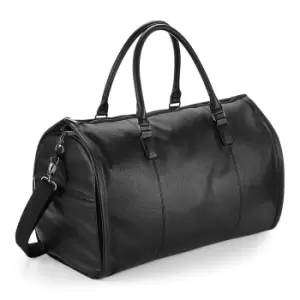 Quadra Nuhide Garment Weekender Duffel/Holdall Bag (One Size) (Black)