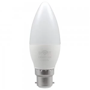 Crompton Lamps LED Smart Candle 5W Dimmable RGBW 3000K BC-B22d - CROM12363