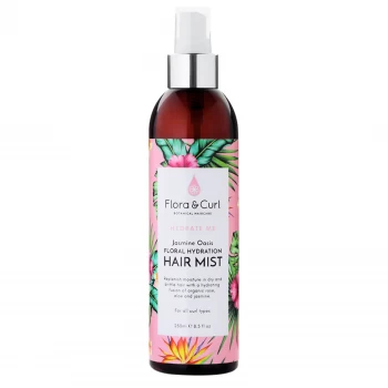 Flora & Curl Jasmine Oasis Hydrating Hair Mist 250ml