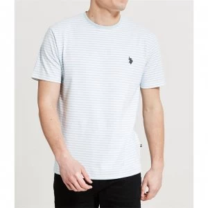 US Polo Assn Stripe T-Shirt - Omphalodes