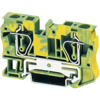 Phoenix Contact 3036136 ST 10 PE Tension Spring Terminal With Earth Conductor Green yellow