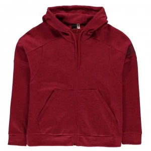 adidas ID Melang Zip Hoody Ladies - Red