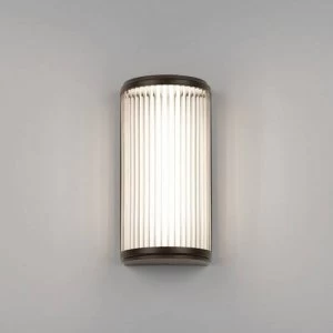 LED 1 Light Indoor Small Wall Light Bronze IP44