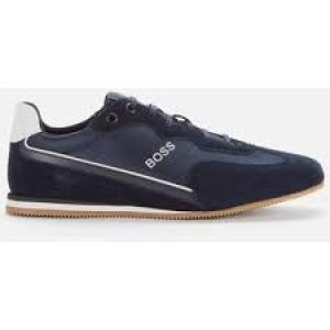 Hugo Boss Rusham Low Profile Trainers Blue Size 10 Men