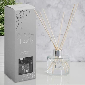 Milestones 100ml Peach Bellini Reed Diffuser - Birthday Lady