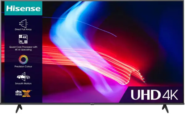 Hisense 55" 55A6KTUK Smart 4K Ultra HD LED TV