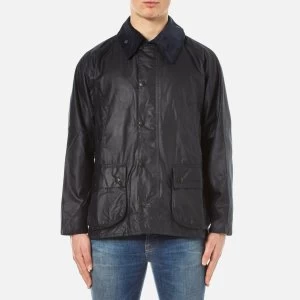 Barbour Heritage Mens Bedale Wax Jacket Navy L