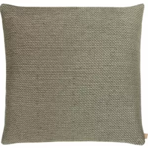 Kai Zeus Textured Woven Cushion Cover, Bark, 55 x 55 Cm