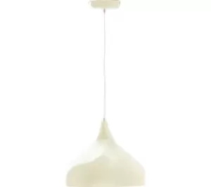 INTERIORS by Premier Leni 31.5cm Pendant Ceiling Light - Gold