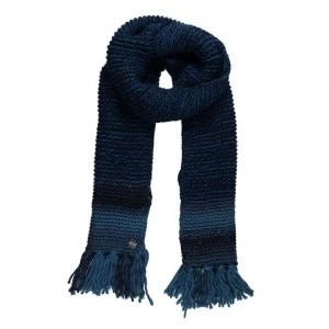 Regatta Frosty IV Fringed Scarf - Navy