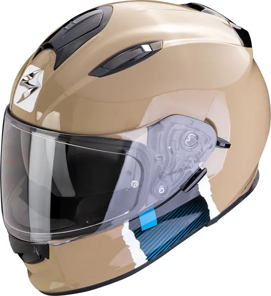 Scorpion EXO-491 Code Sand-Blue Full Face Helmet XL