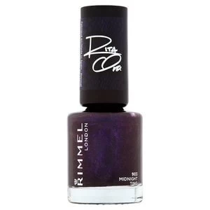 Rimmel 60 Secs Rita SOB Nail Polish 903 Black Purple