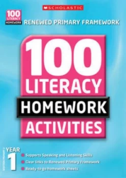 100 Literacy Homework Activities Year 1 Scottish Primary 2 by Wendy Jolliffe Paperback