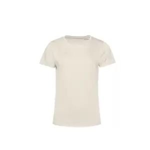 B&C Womens/Ladies E150 Organic Short-Sleeved T-Shirt (L) (Off White)